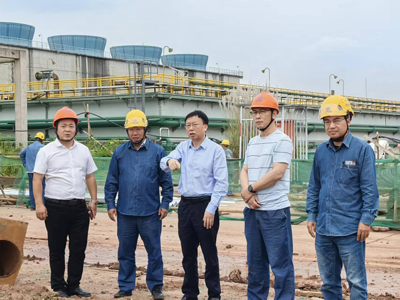 傅利才、郭春建到化工園區(qū)項目現(xiàn)場開展節(jié)前安全檢查(圖2)