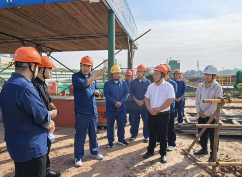 傅利才、郭春建到化工園區(qū)項(xiàng)目現(xiàn)場開展節(jié)前安全檢查