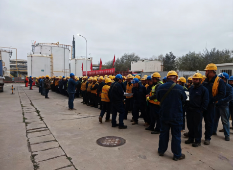 最大晨會！弘旭公司和寧大修項(xiàng)目部組織安全晨會